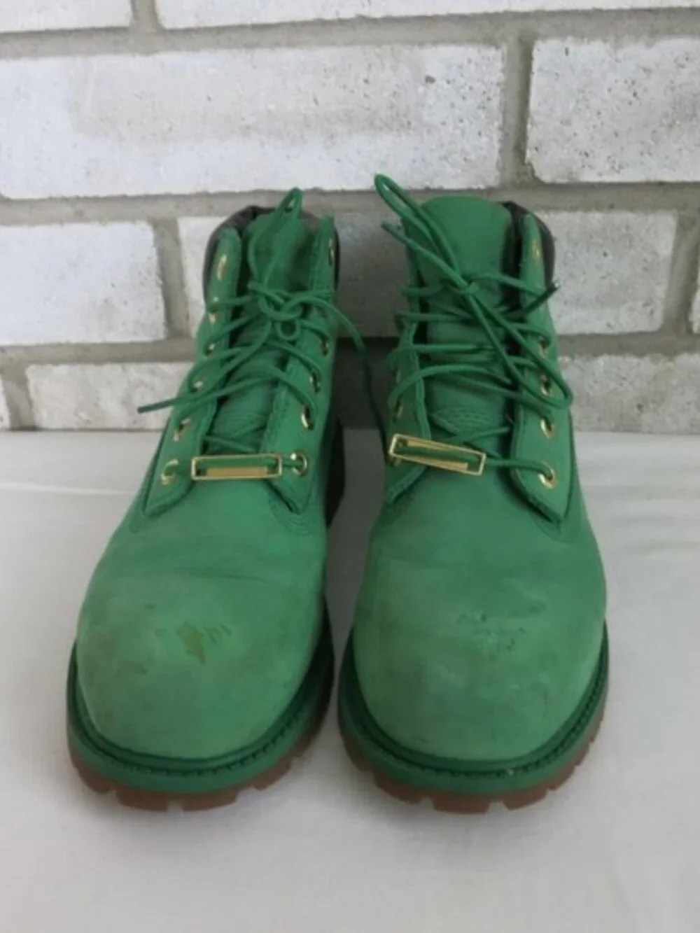 Timberland Nubuck Leather High Top Hiking Outdoor Footwear Kid's Child's Boots 3